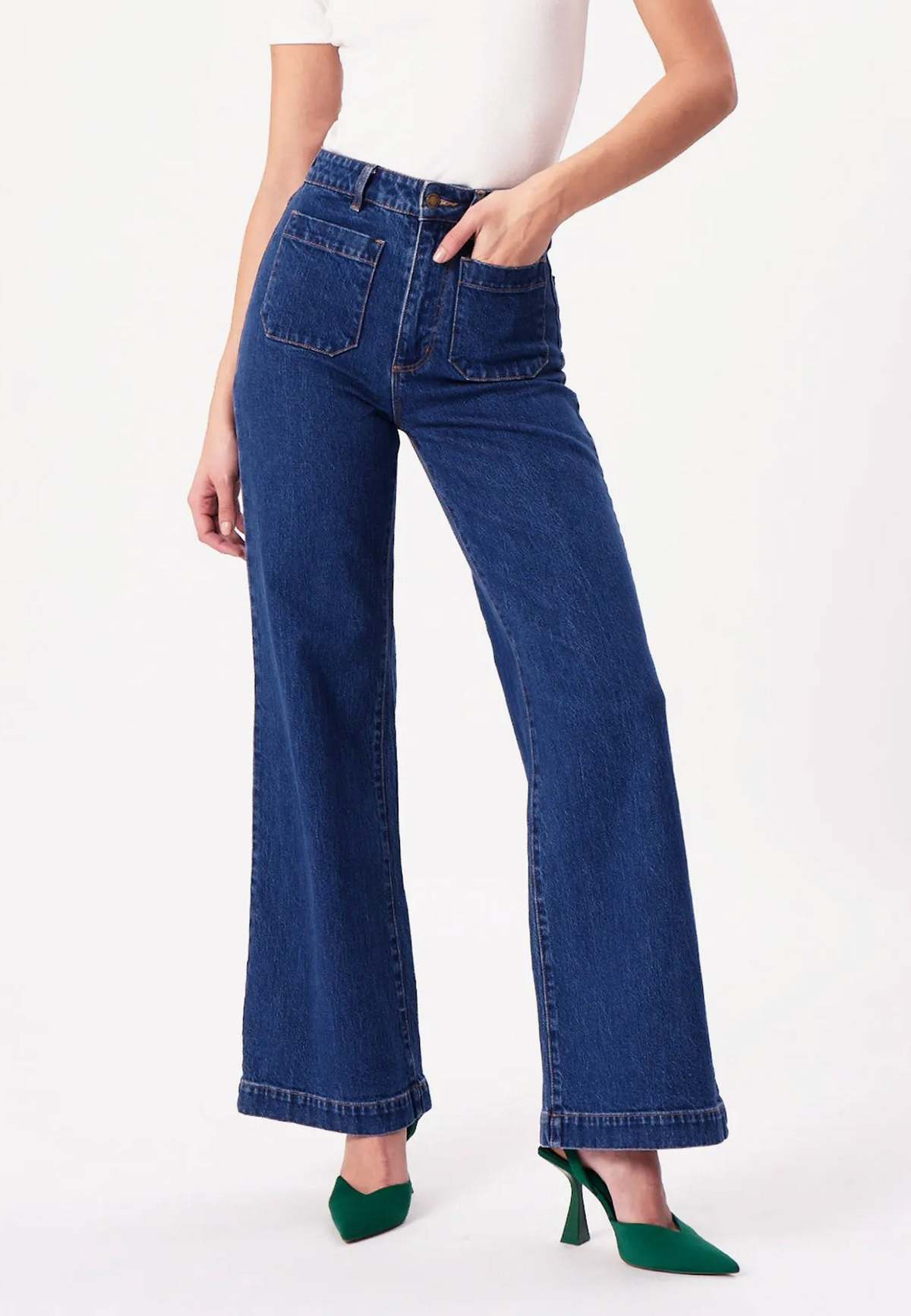 Rollas Sailor Jeans Long - Eco Ruby Blue - Image 9 of 12