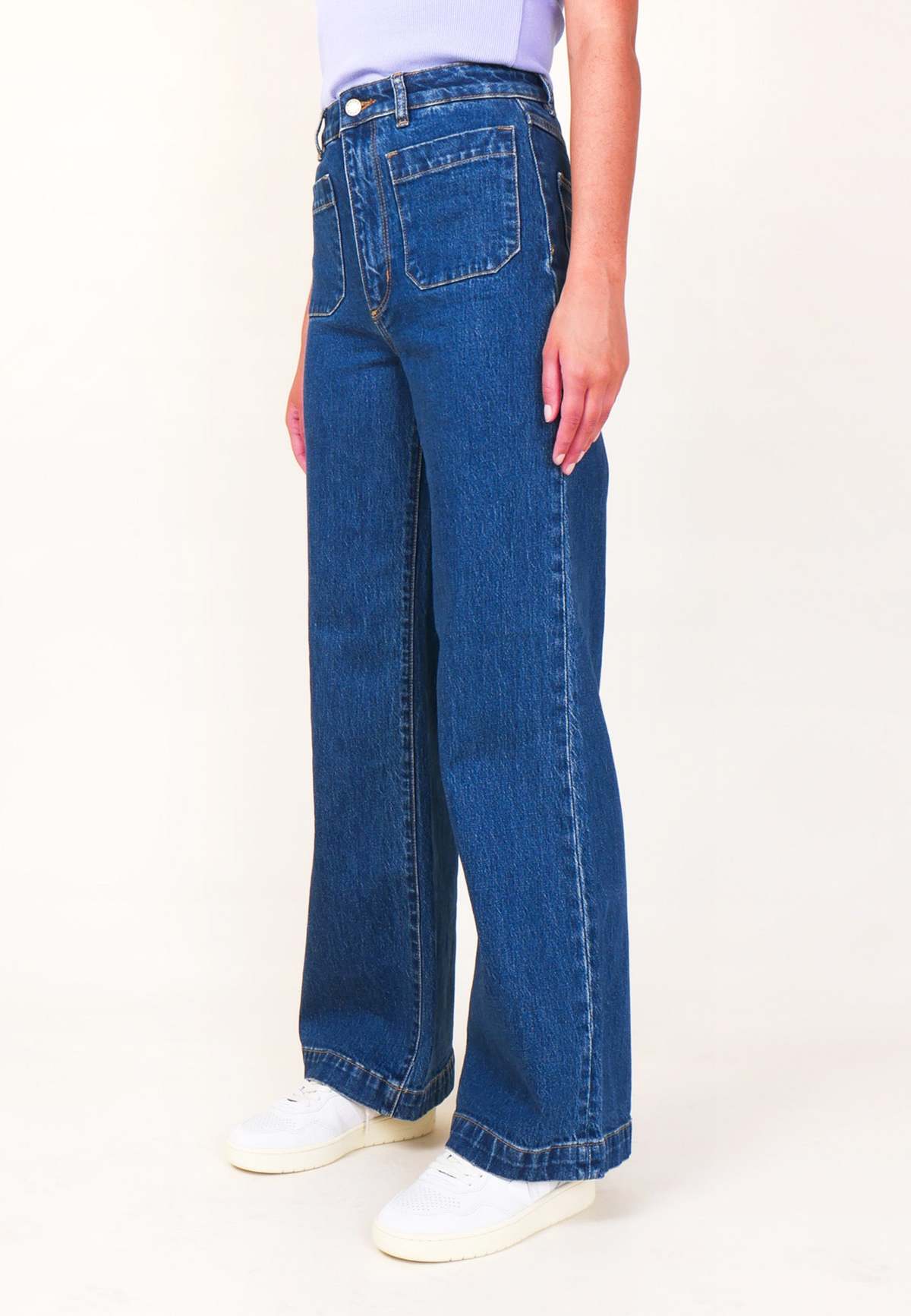 Rollas Sailor Jeans Long - Eco Ruby Blue - Image 12 of 12
