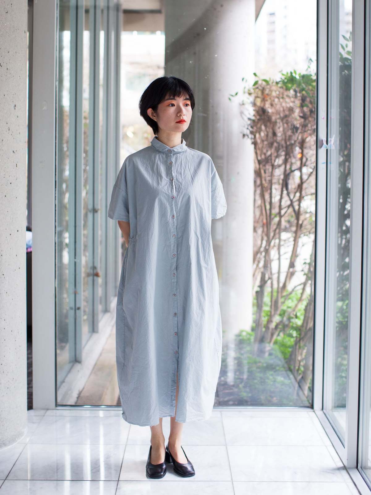 24ss H+ HANNOH WESSEL DRESS Reana ワンピース Hannoh-Wessel-Dress-Reana--