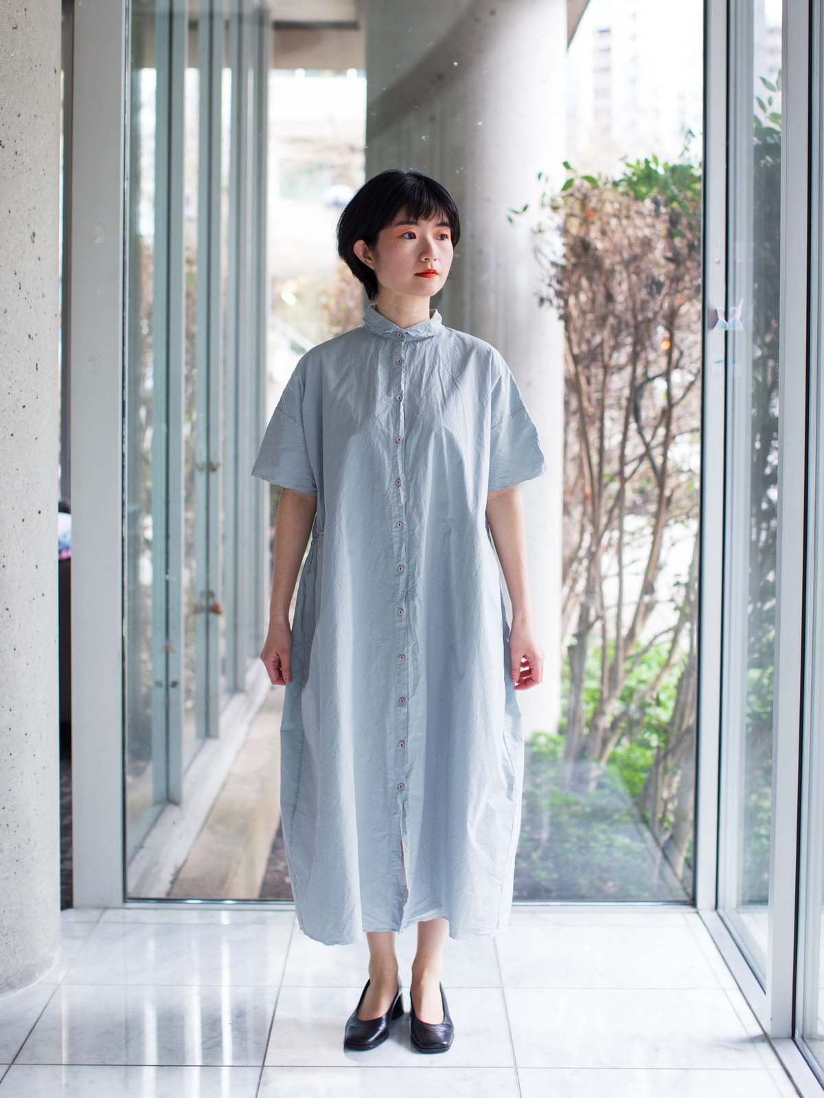 24ss H+ HANNOH WESSEL DRESS Reana ワンピース Hannoh-Wessel-Dress-Reana--