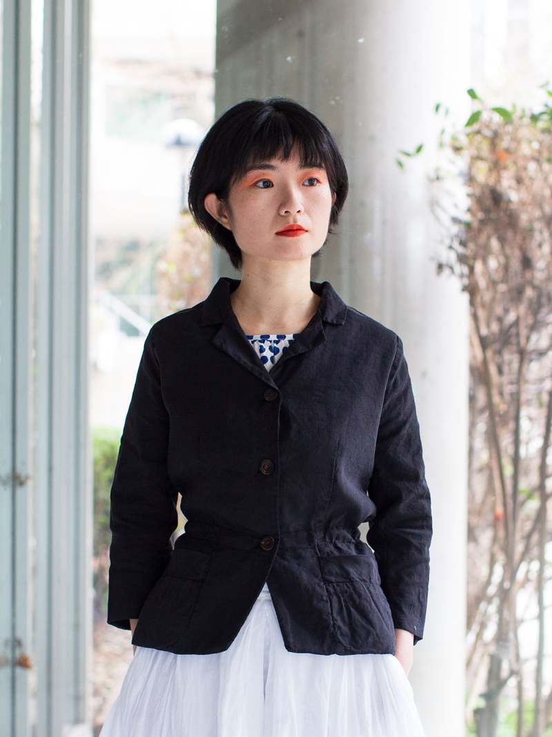 ジャケット・アウター [H+HANNOH WESSEL) WESSEL LINEN JACKET H+ Hannoh Wessel | Jacket Vaya - The Phoenix