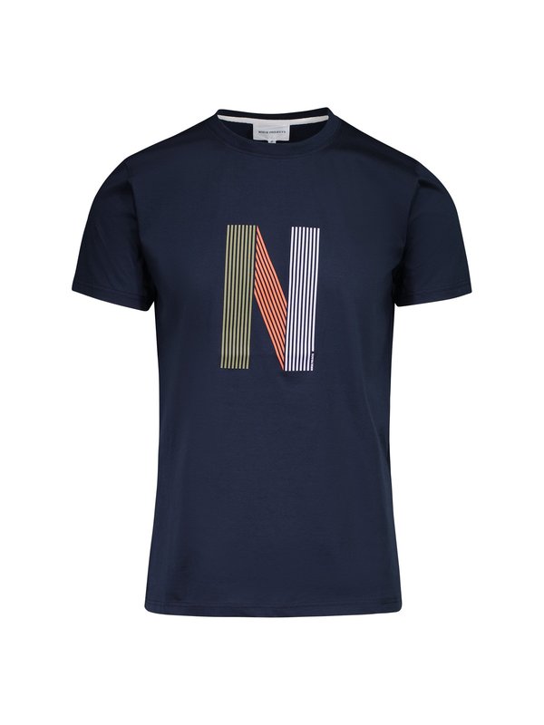 Norse Projects Niels Layer Logo Tee Norse Projects Niels Layer Logo Tee