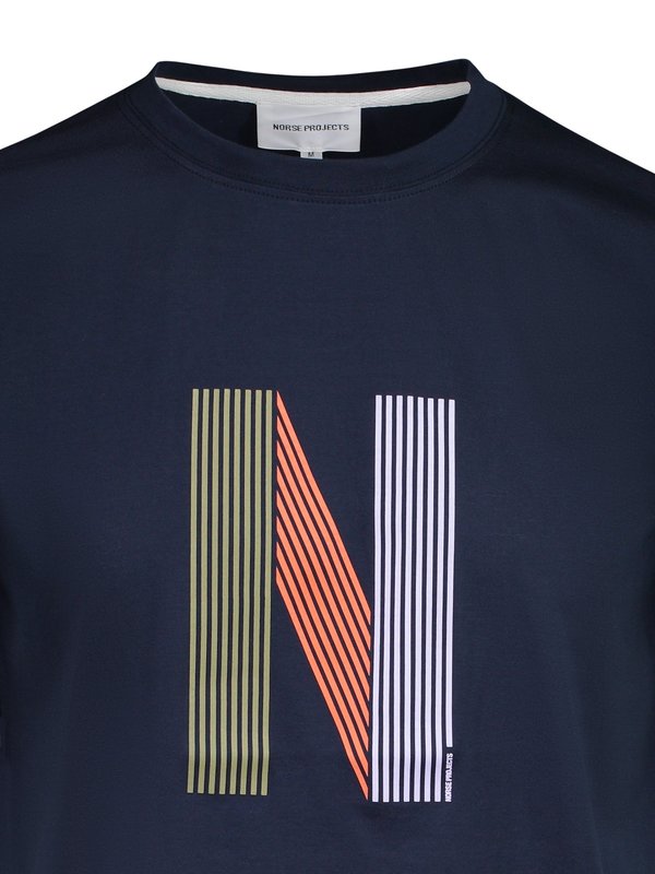 Norse Projects Niels Layer Logo Tee Norse Projects Niels Layer Logo Tee