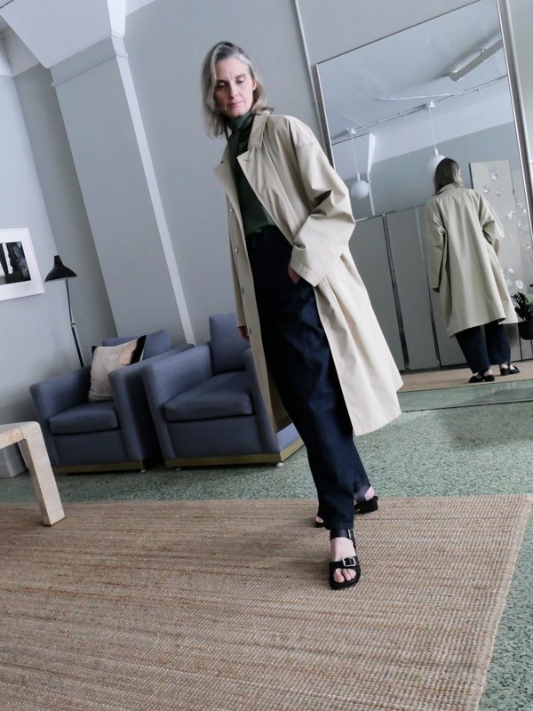 Lemaire Over Coat - Dusty Mastic | Garmentory