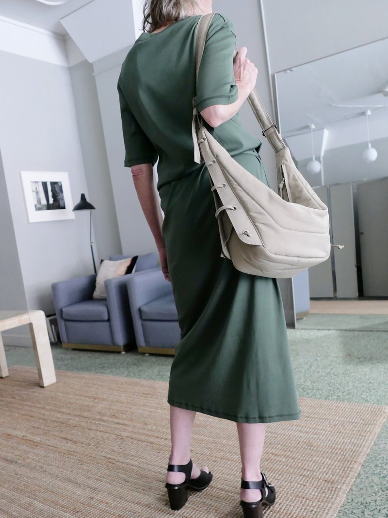 Lemaire MEDIUM SOFT GAME BAG - CLAY | Garmentory
