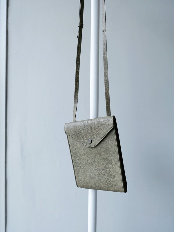 Lemaire ENVELOPPE WITH STRAP - DUSTY KHAKI | Garmentory