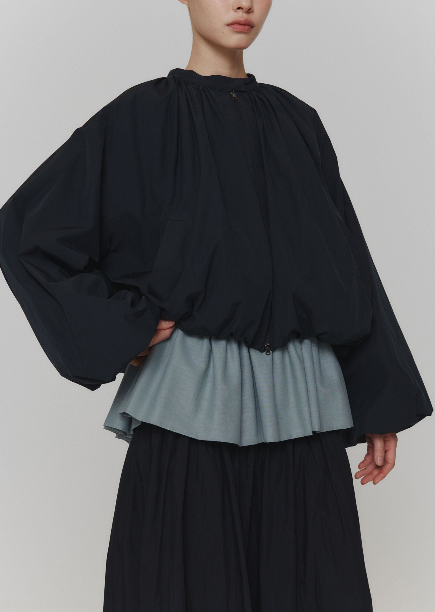 RONRON★韓国★人気★SHIRRING WIND JUMPER シャーリング RONRON☆韓国☆人気☆SHIRRING WIND JUMPER シャーリング
