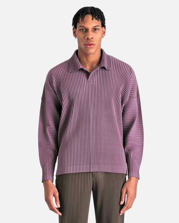 HOMME PLISSÉ ピンク ポロシャツ オムプリッセイ HOMME PLISSE ISSEY MIYAKE MC January Polo Shirt - Rose Brown