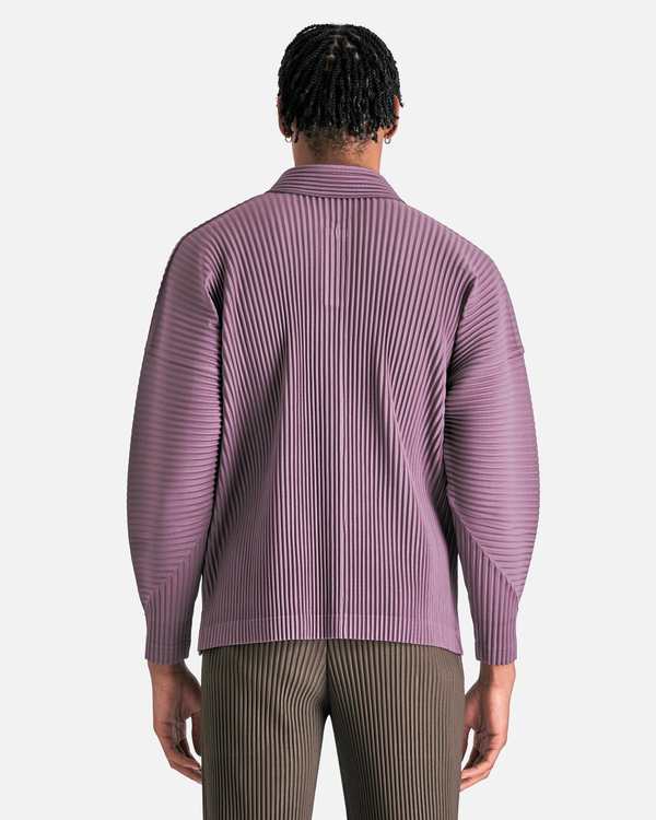 HOMME PLISSE ISSEY MIYAKE MC January Polo Shirt - Rose Brown