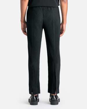 パンツ ISSEY MIYAKE MEN 1989 slacks pants M Issey Miyake Tailored Pleats 1 Trousers - Black | Garmentory