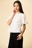 Derek Lam 10 Crosby Derek Lam Ruffle Sleeve Top - Thumbnail 1