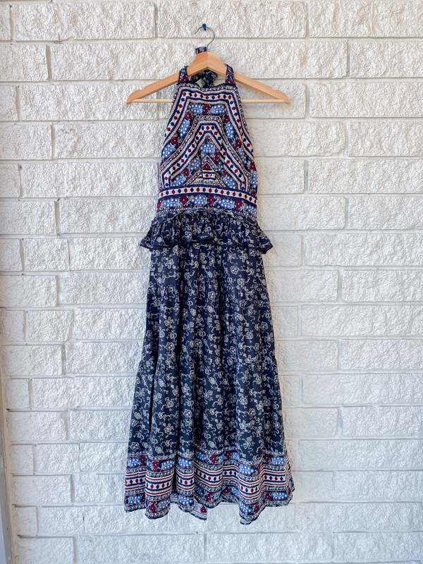 Sea NY Everly Embroidery Halter Neck Dress | Garmentory Sea NY Everly Embroidery Halter Neck Dress | Garmentory