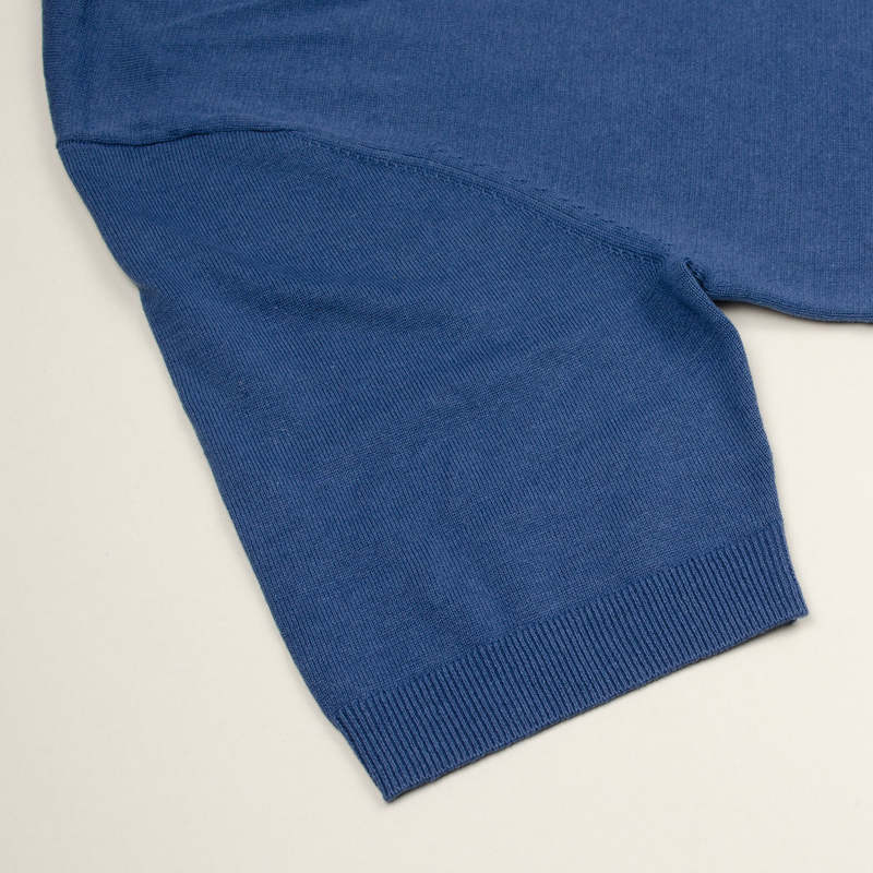 Tシャツ・カットソー Norse Projects Rhys Cotton Linen T-shirt Blue Norse Projects Rhys Cotton Linen T-shirt - Calcite Blue
