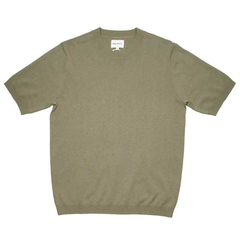 Tシャツ・カットソー Norse Projects Rhys Cotton Linen T-shirt Beige Norse Projects Linen-Cotton Rhys T-Shirt | Harrods US