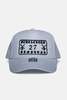 Blue&Cream Hamptons Route 27 Mesh Trucker - White - Thumbnail 1