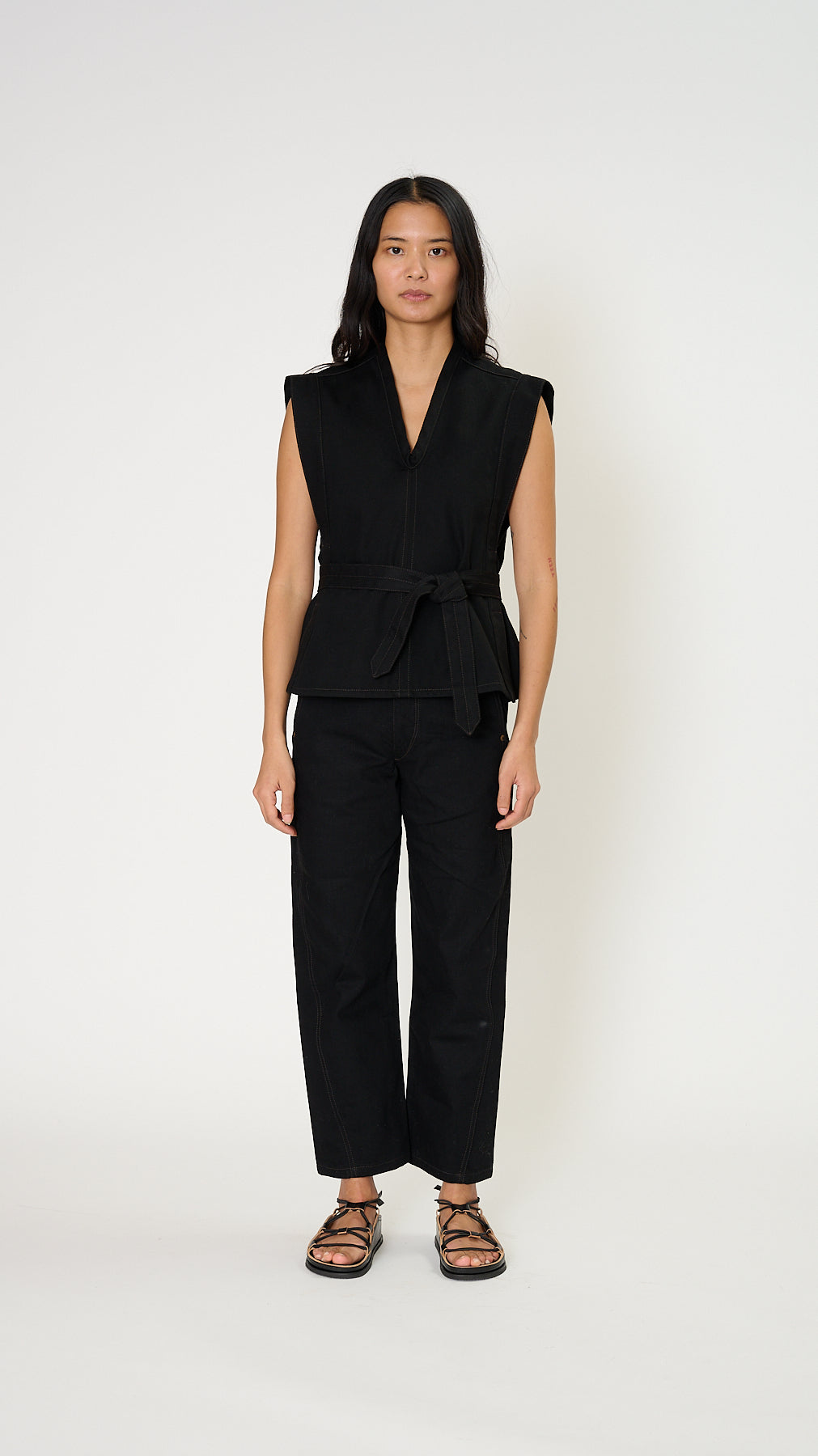 Lemaire Chasuble Top - Black | Garmentory