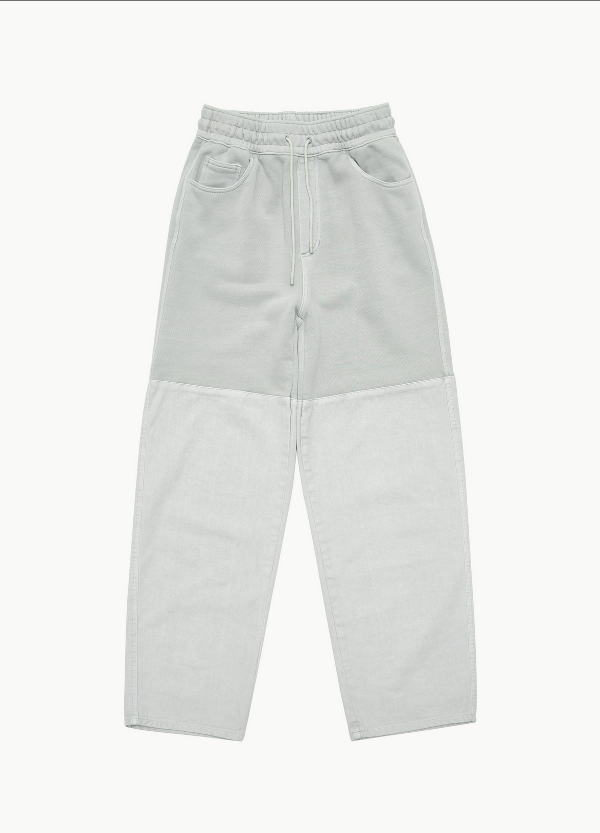 【AMOMENTO】DRAWSTRING DENIM PANTS Amomento Drawstring Denim Pants in Black | Garmentory