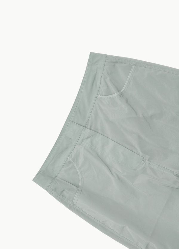 AMOMENTO Reversible Sheer Straight Pants | Garmentory