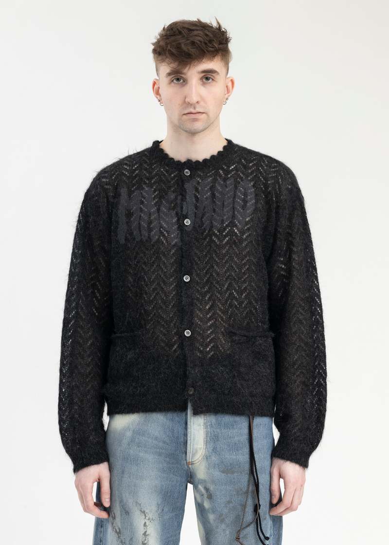 Magliano BIMBO RELOADED CARDIGAN - OFF BLACK | Garmentory