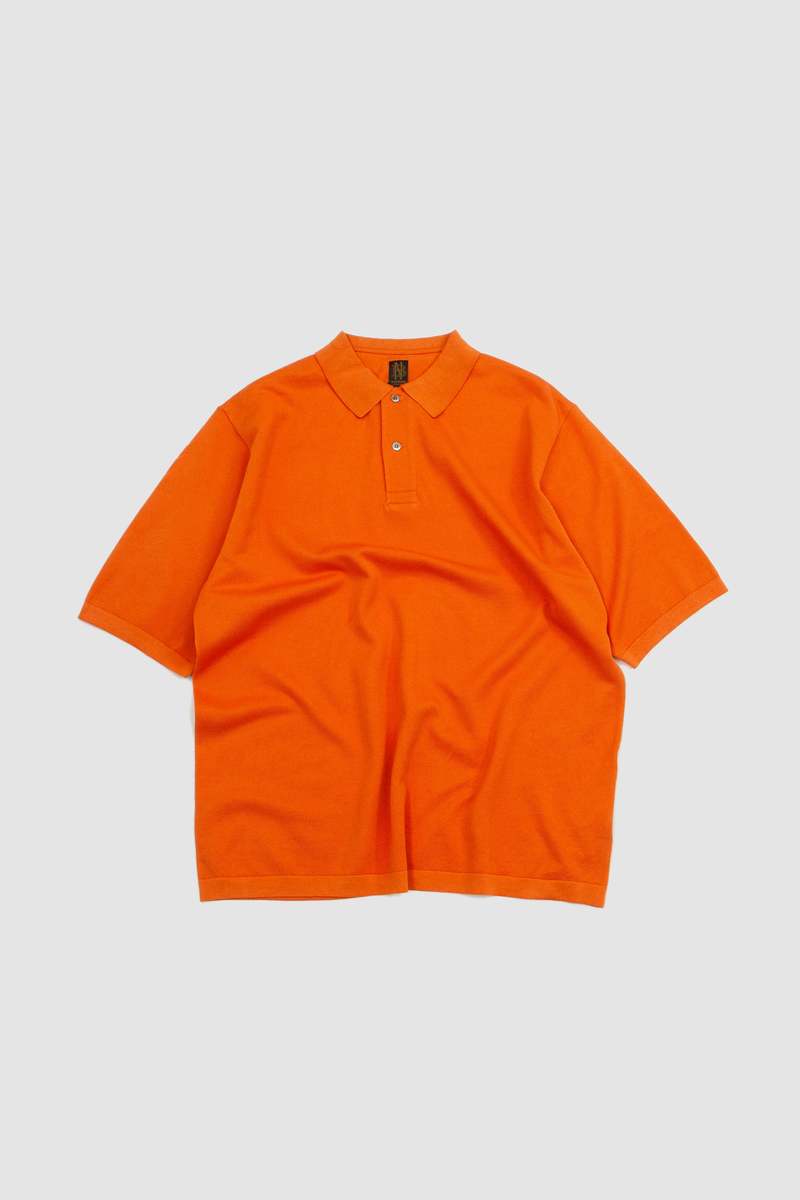 Batoner The Seaisland Cotton Pique Polo SS - Orange | Garmentory