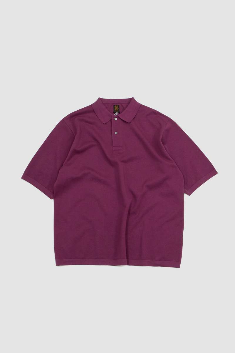 Batoner The Seaisland Cotton Pique Polo SS - Purple | Garmentory