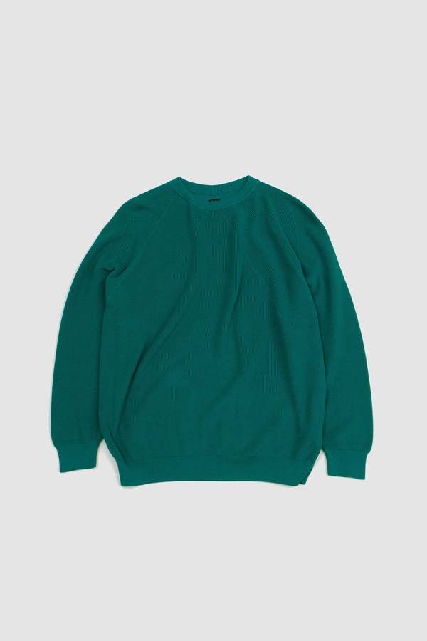 Batoner The Seaisland Cotton Signature Crew Neck - Green | Garmentory