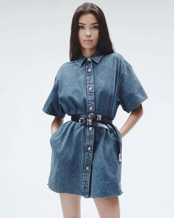 Rag & Bone Carter Denim Dress - Elle | Garmentory