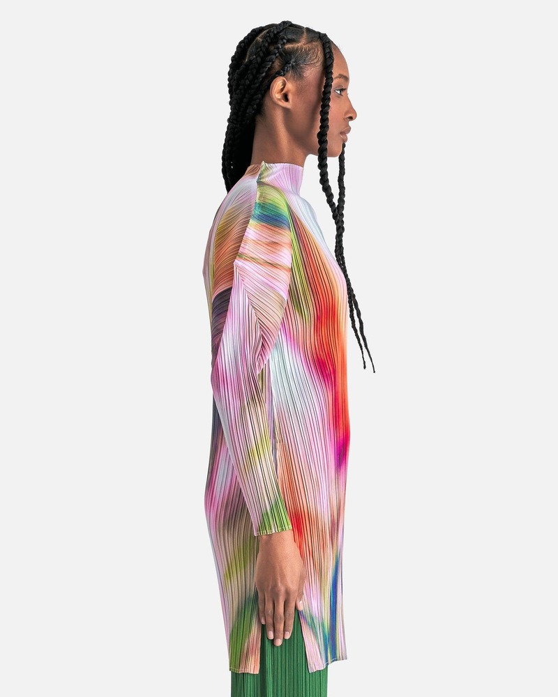 Pleats Please by Issey Miyake Turnip & Spinach Tunic