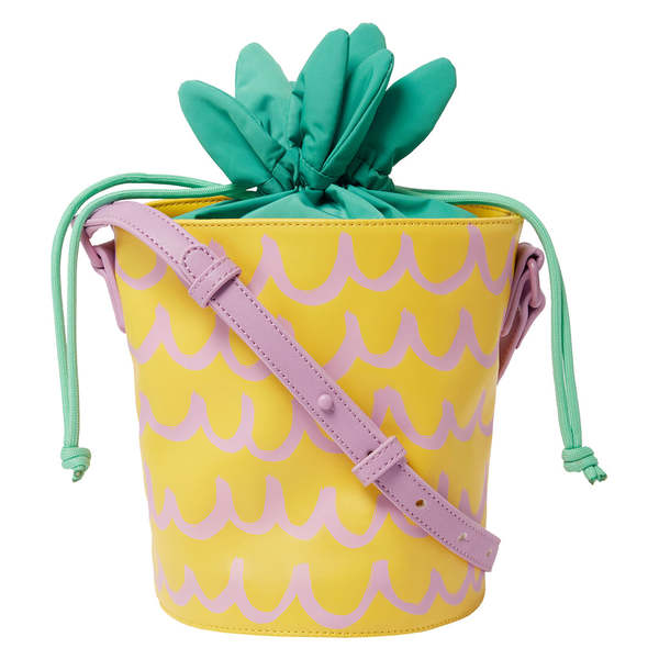 KIds Stella McCartney Bucket Bag - Pineapple Waves Print/Yellow