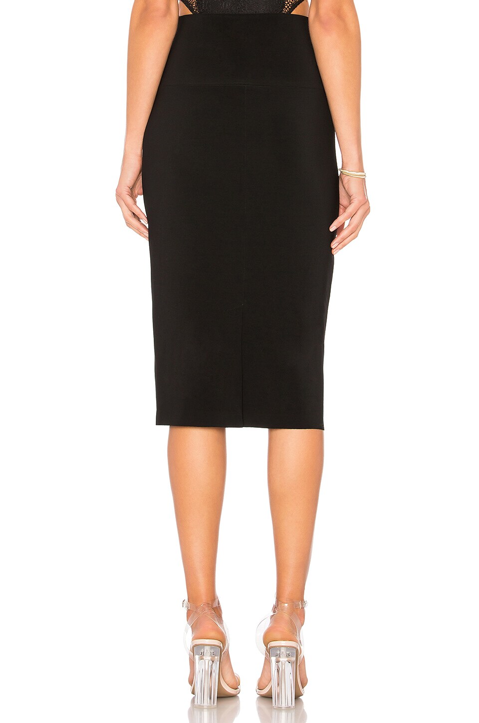 Norma Kamali Straight Skirt Black Garmentory — free download