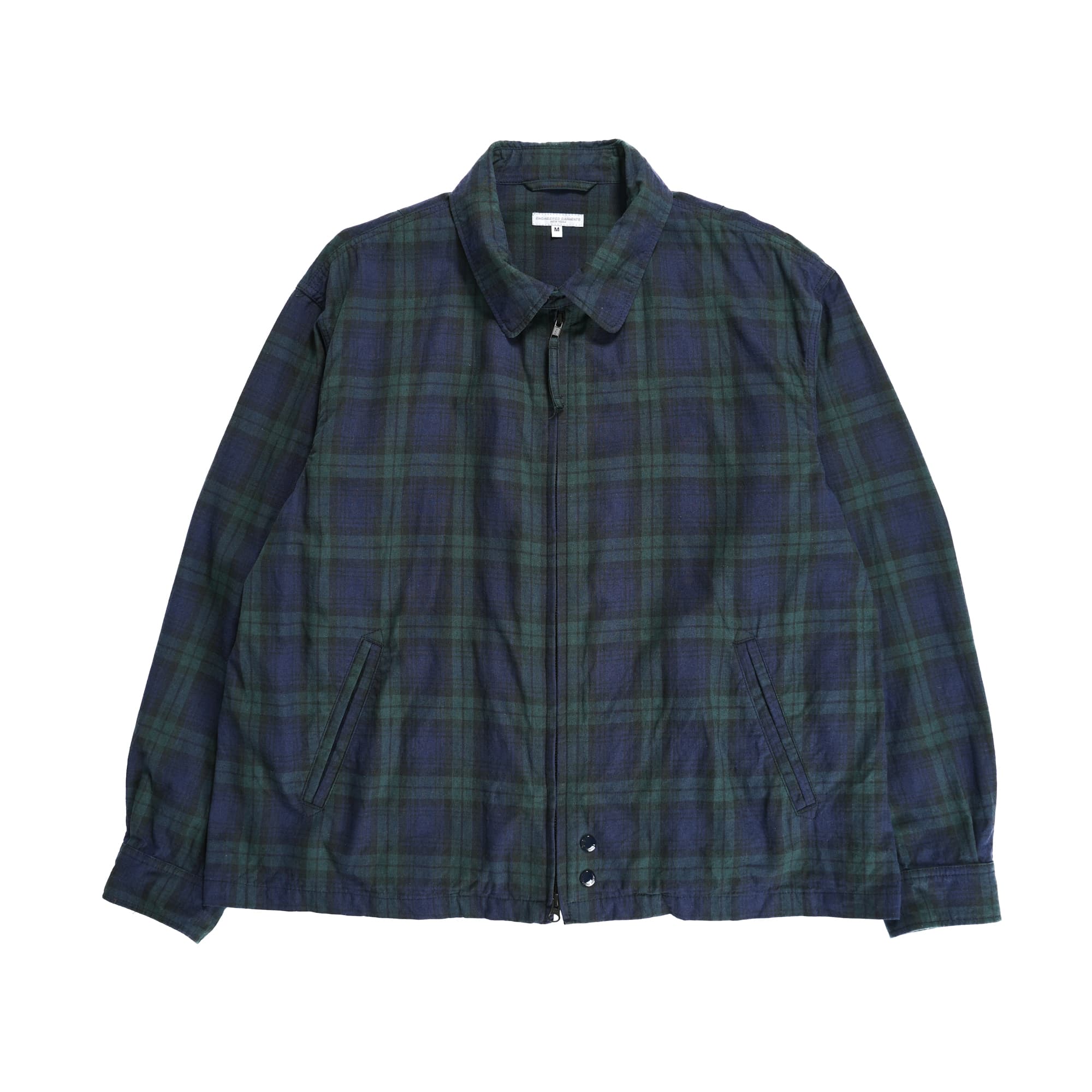 Claigton Jacket - Blackwatch Cotton Linen | Garmentory
