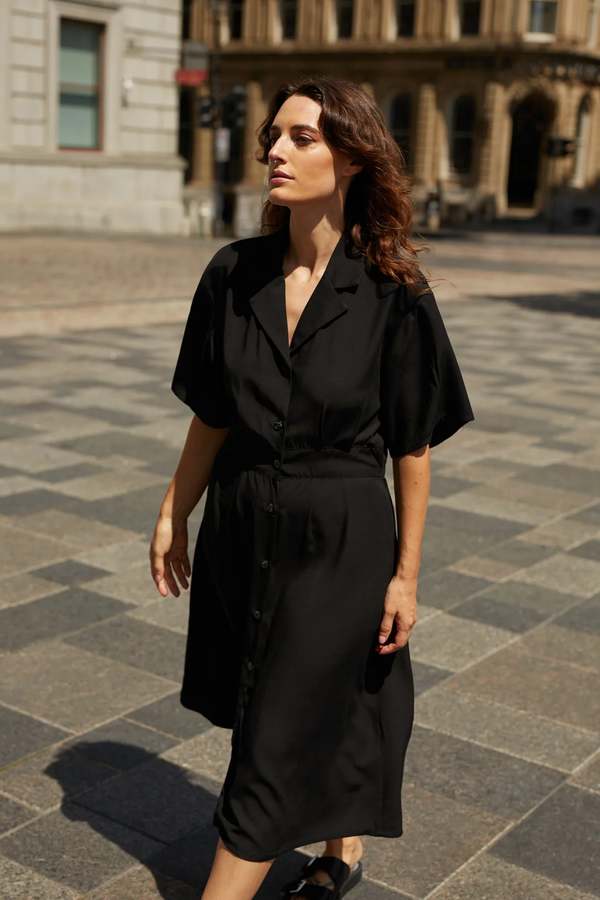 MAS MONTREAL ROBE ATHENS DRESS - PEPPER