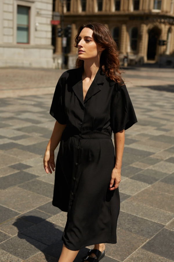 MAS MONTREAL ROBE ATHENS DRESS - PEPPER