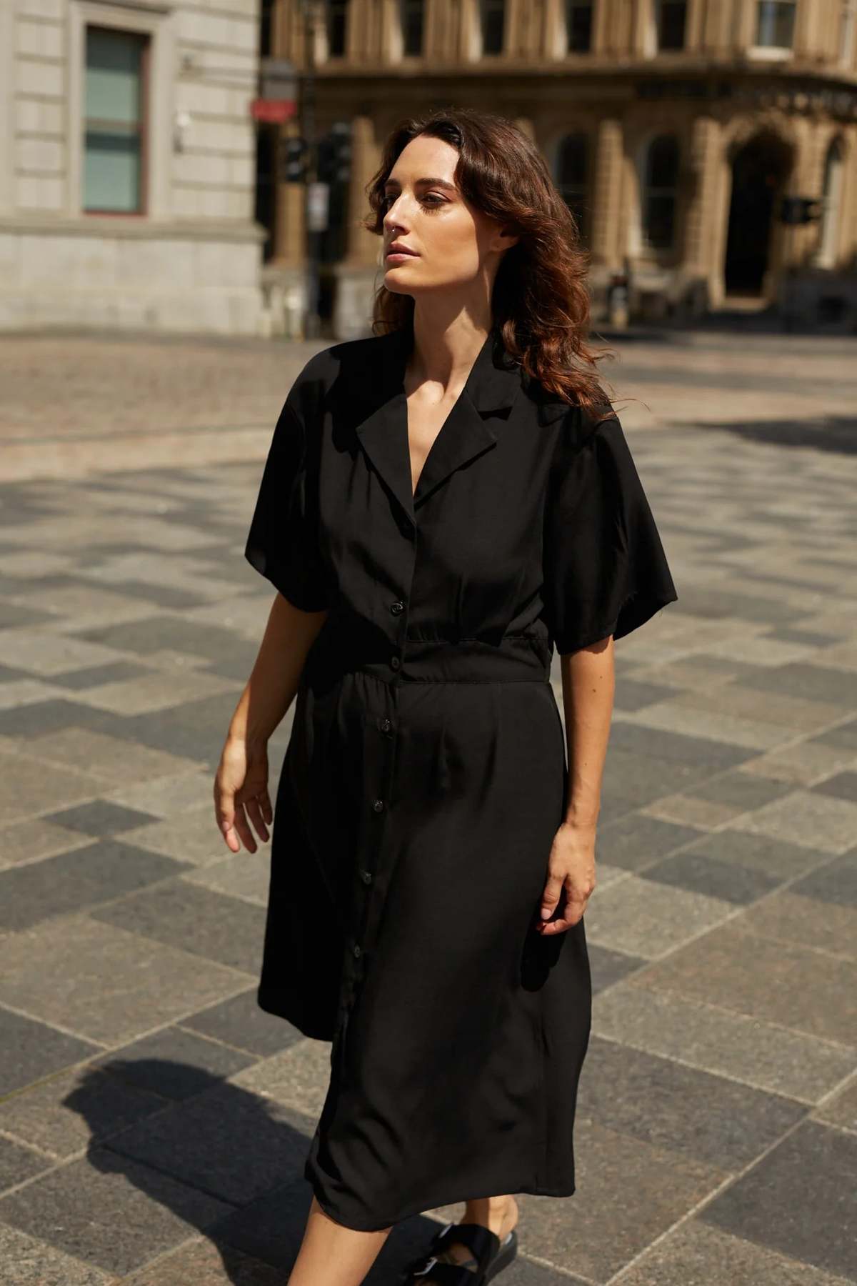 MAS MONTREAL ROBE ATHENS DRESS - PEPPER - Image 1 of 3