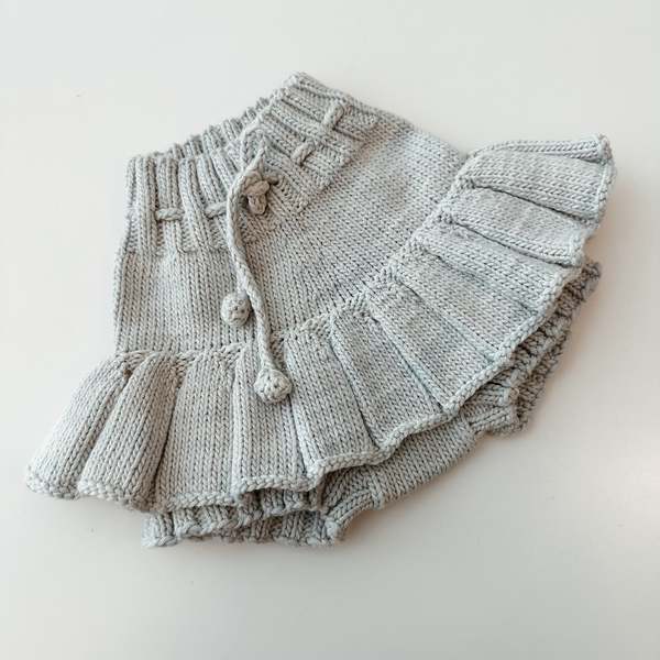 Steel Blue misha and puff Skirt