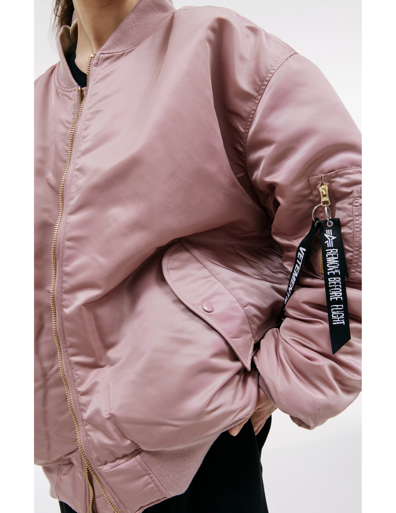 Vetements x Alpha Industries Reversible Bomber Jacket | Garmentory