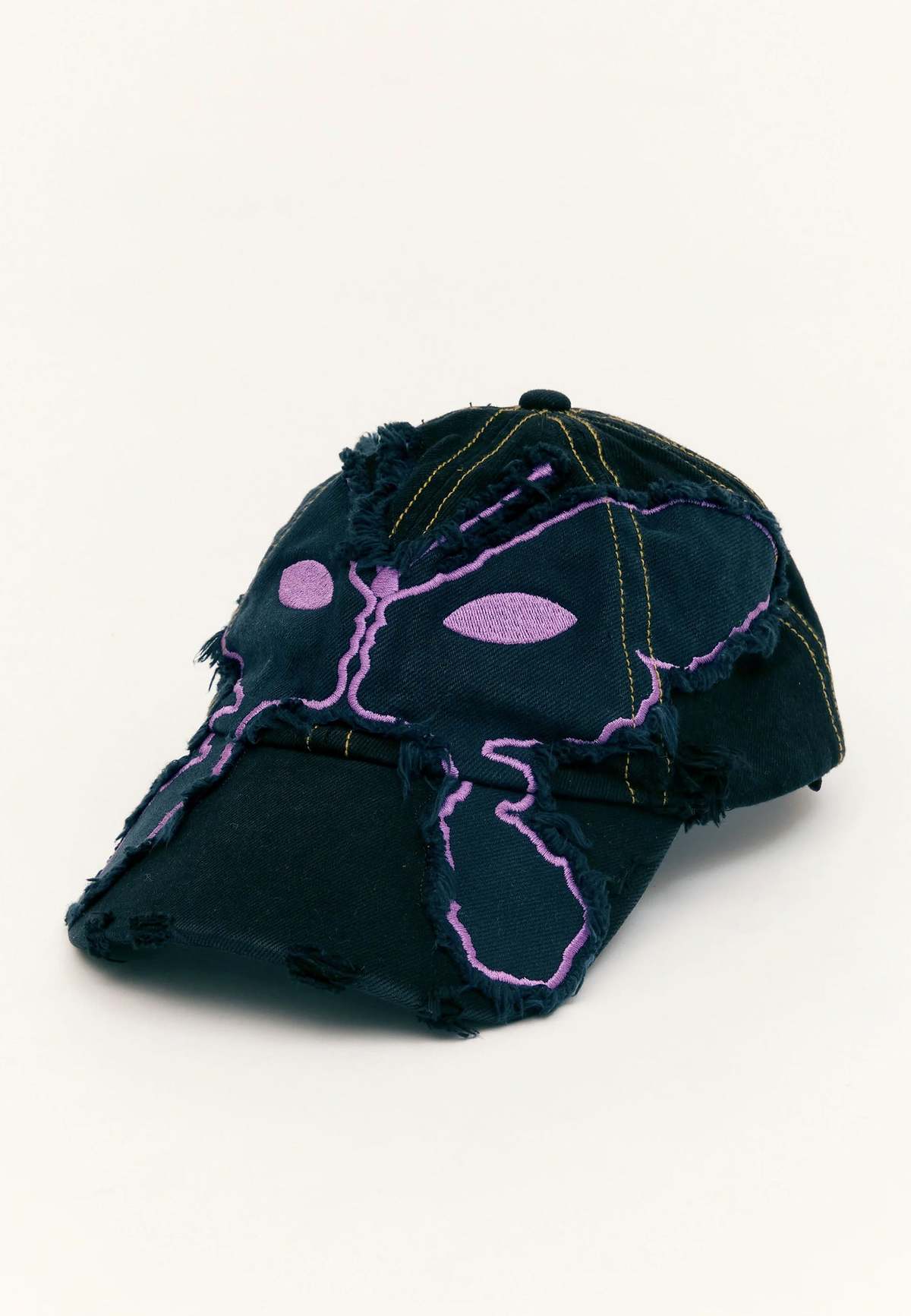 帽子 P.A.M. perks And Mini Alien kiss cap Perks and Mini Alien Kiss Baseball Cap - Denim | Garmentory