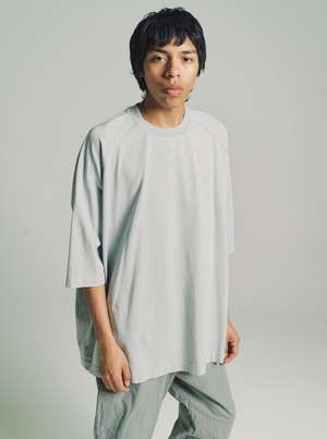 Casey Casey Heavy Jersey Big Rag T-Shirt - Grey | Garmentory