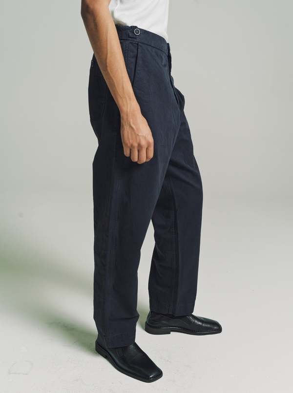 CASEY CASEY JUDE PANT 22HP216 サイズM ネイビー Casey Casey Military Twill Jude Pant - Slate | Garmentory