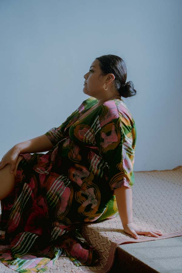 Osei-Duro Letsa Wrap Dress - Waters