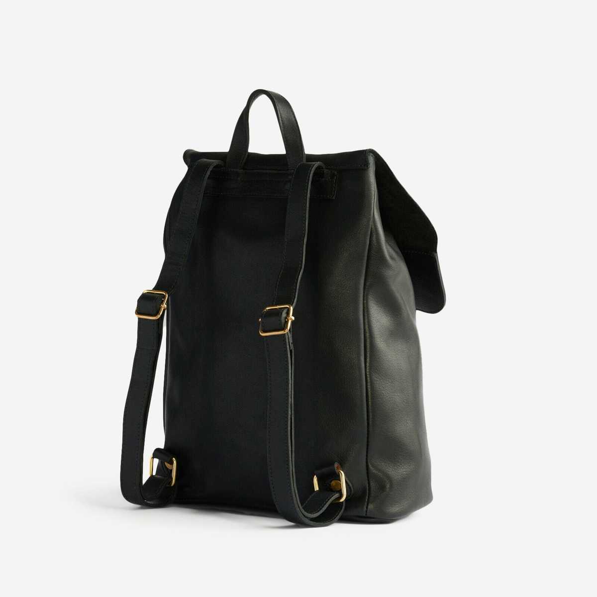Nisolo Daniela Drawstring Backpack - Black | Garmentory
