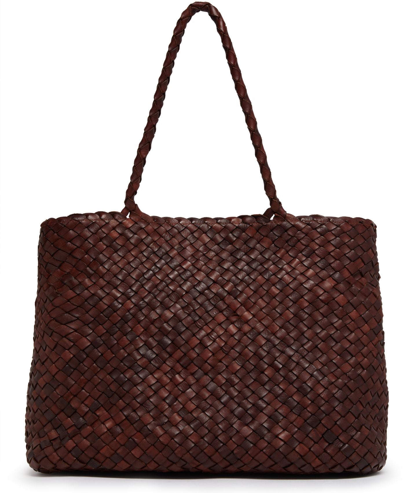 Dragon Diffusion VINTAGE MESH TOTE - DARK BROWN | Garmentory