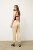 Vintage straight front Trouser - Tan - Thumbnail 3