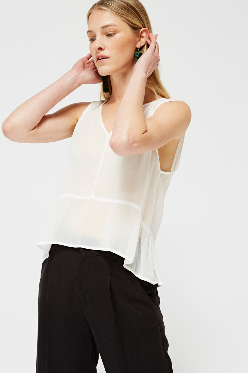 Lacausa Violet Top Lacausa Violet Top