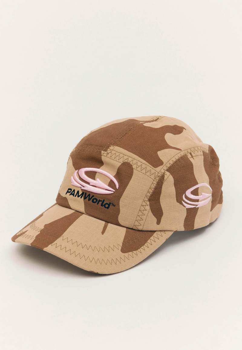 店内商品がすべてレジにて半額！！ World P.A.M Mini and Perks 5 Camo Desert - Cap Panel 帽子