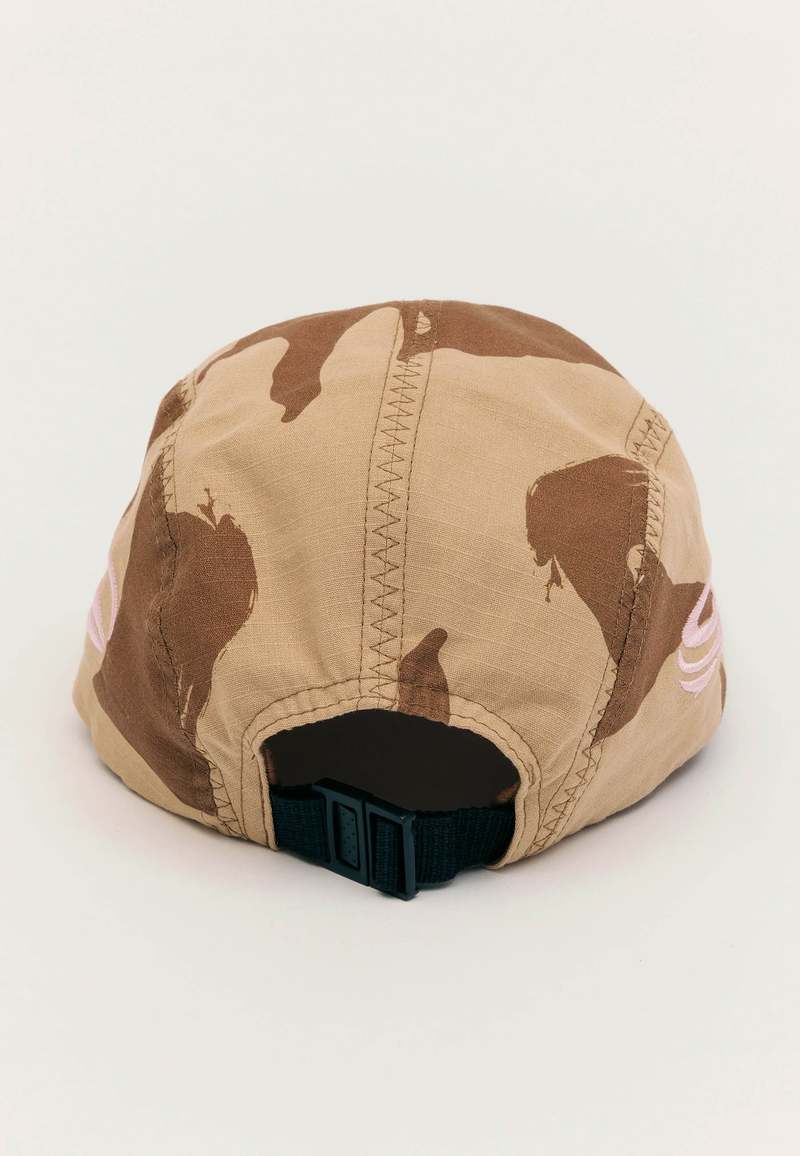 Perks and Mini P.A.M World 5 Panel Cap - Desert Camo
