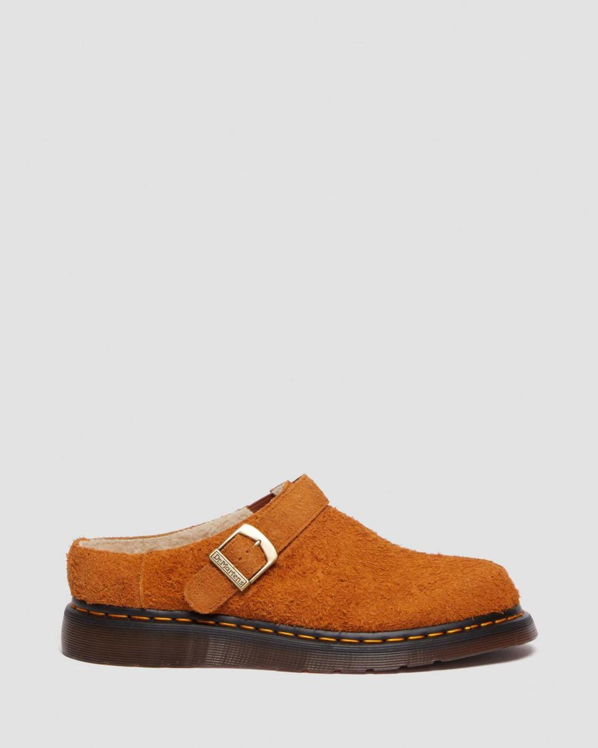 Dr. Martens Isham Faux Sherling Lined Suede Long Napped  display picture 1
