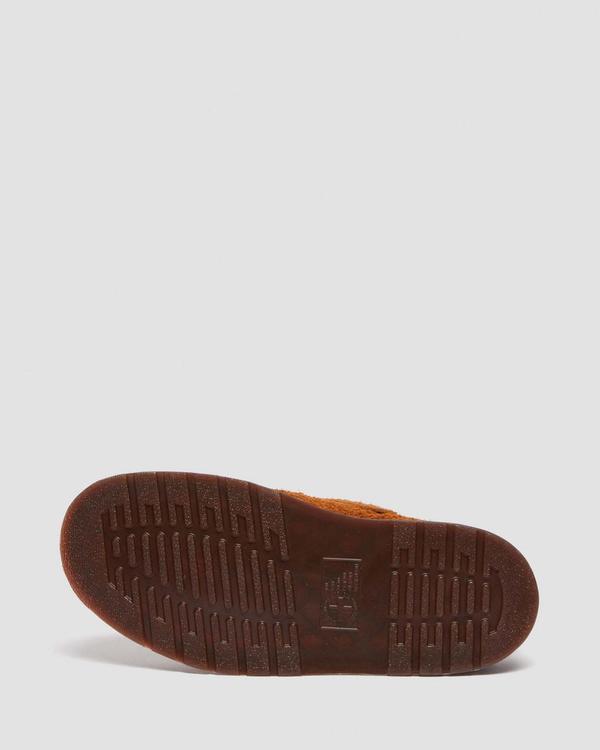 Dr. Martens Isham Faux Sherling Lined Suede Long Napped  display picture 1