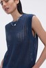 Our Sister Margaret Knit Vest - Navy - Thumbnail 1