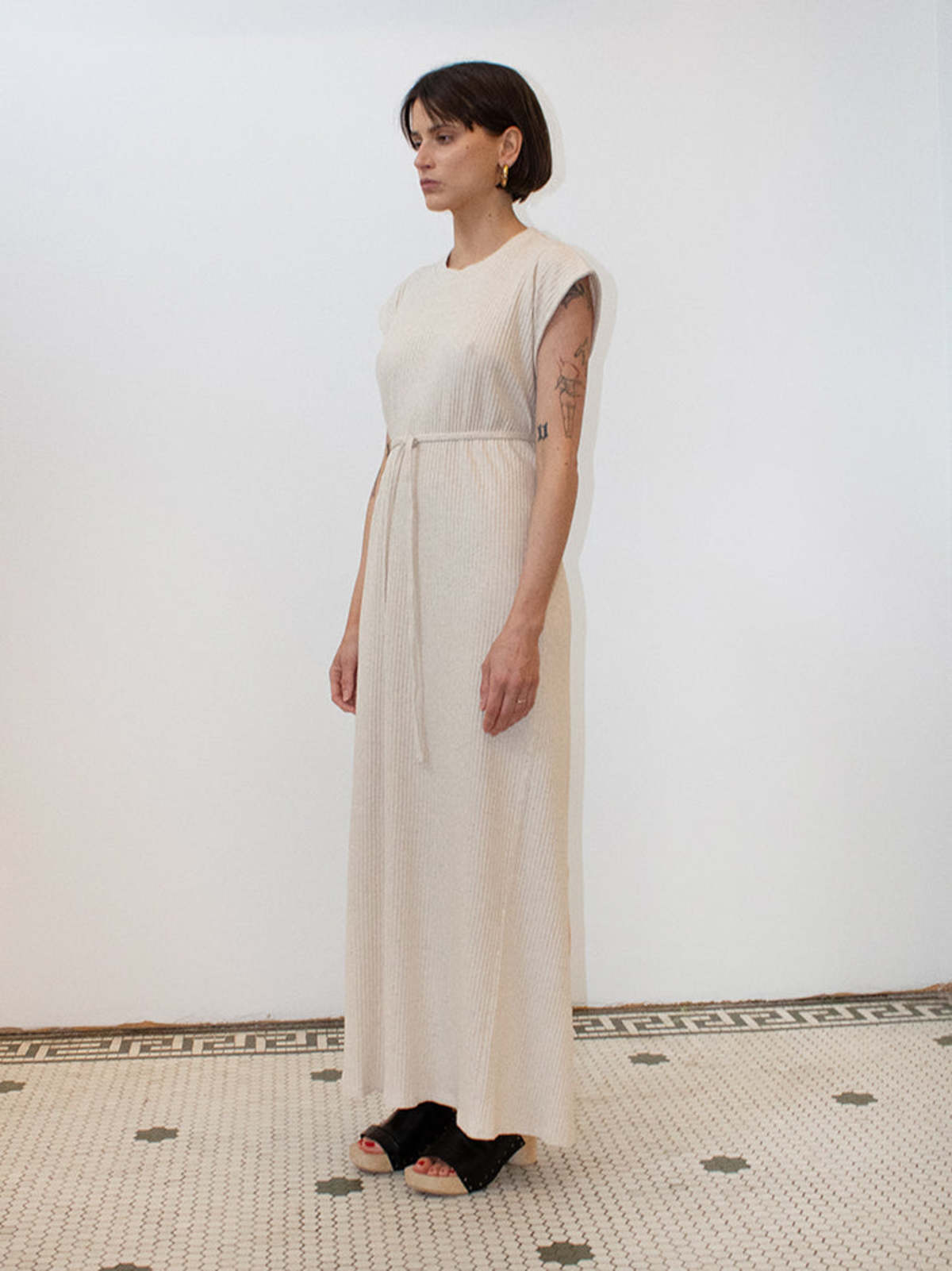 Baserange Shaw Sleeveless Dress - Undyed | Garmentory